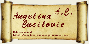 Angelina Čučilović vizit kartica